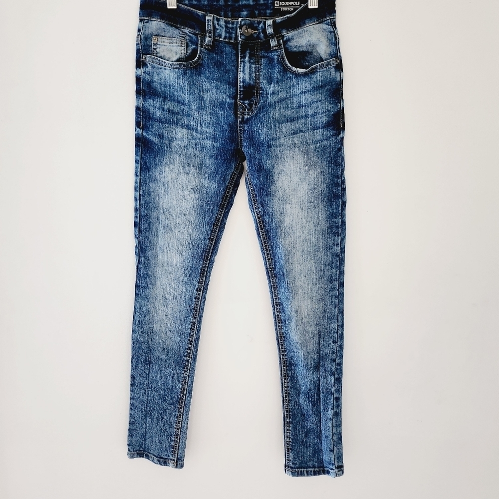Southpole Mid Rise Strech Skinny Jeans Size 14